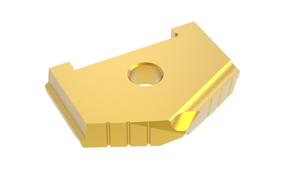 Picture of Allied Machine 1023T-0120 1-5/8" Spade Drill Insert W/TIn COATING